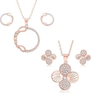 Crystal Pendant Set