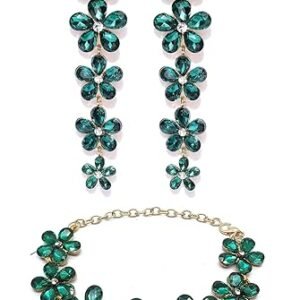 Earrings and Bracelet