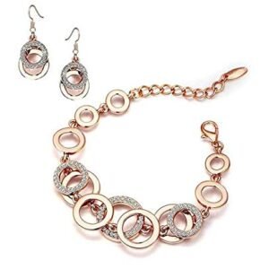 Earrings and Bracelet Bangle