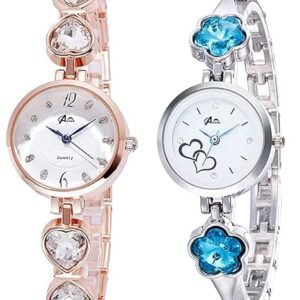 Girl's Analogue Stainless Steel Watch