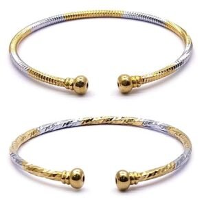 Silver and Gold Bracelet